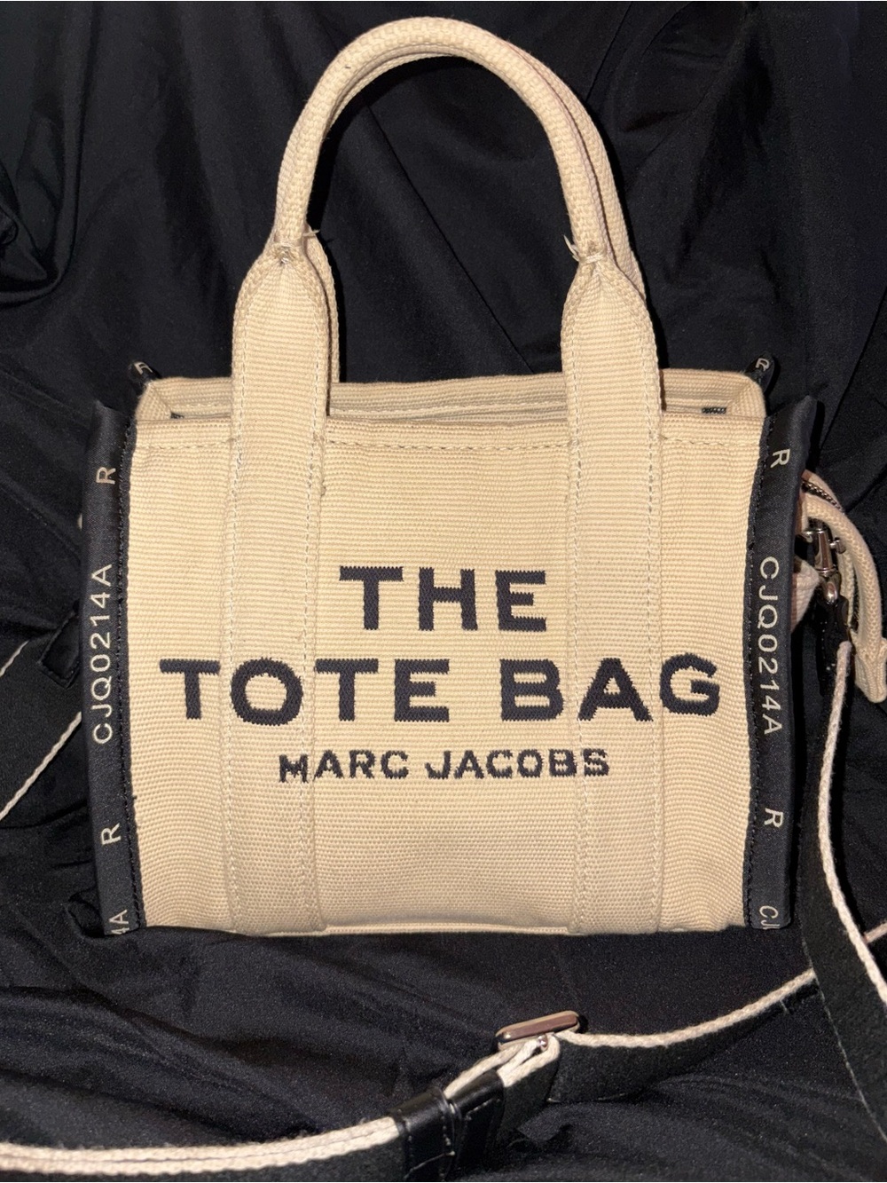 Marc Jacobs Small Jacquard Tote Bag Warm Sand